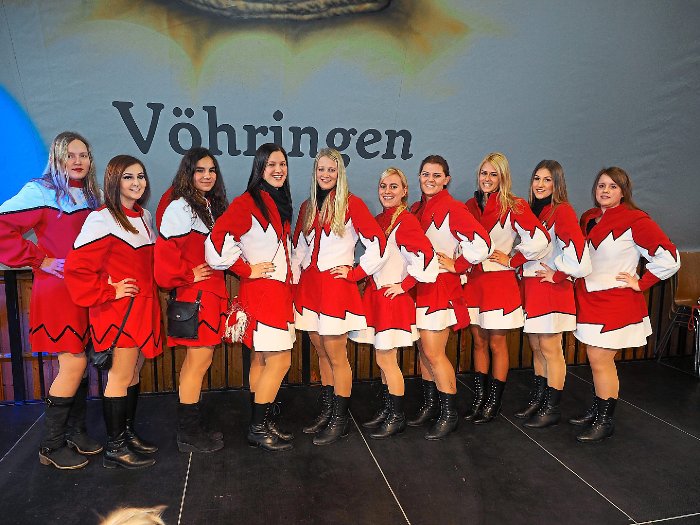 Die geehrten Tänzerinnen (von links): Sina Klimmach, Jenny Grimm, Alyena Esslinger, Doreen Voßler, Jana Stocker, Luisa Neu, Tanja Tews, Angi Brendle, Caro Mäntele und Leiterin Vanessa Neu Foto: Vögele Foto: Schwarzwälder-Bote