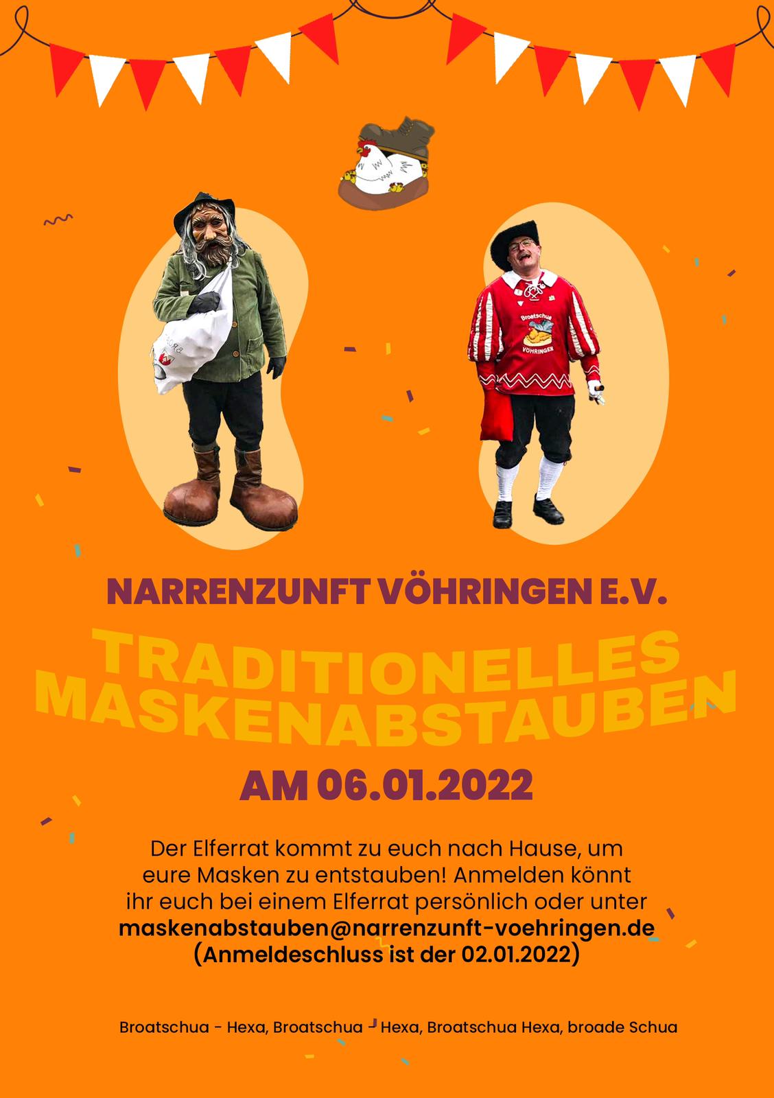 Maskenabstauben 2022